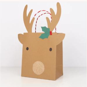 [MeriMeri] 메리메리 /Medium Reindeer Gift Bags (x 2)_ME225414