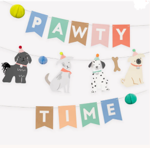 [MeriMeri] 생일파티/Puppy Party Garland_ME268348