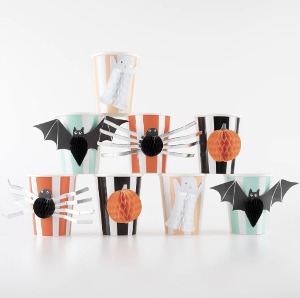 [MeriMeri] 메리메리 / Halloween Honeycomb Cups (x 8)_ME269986
